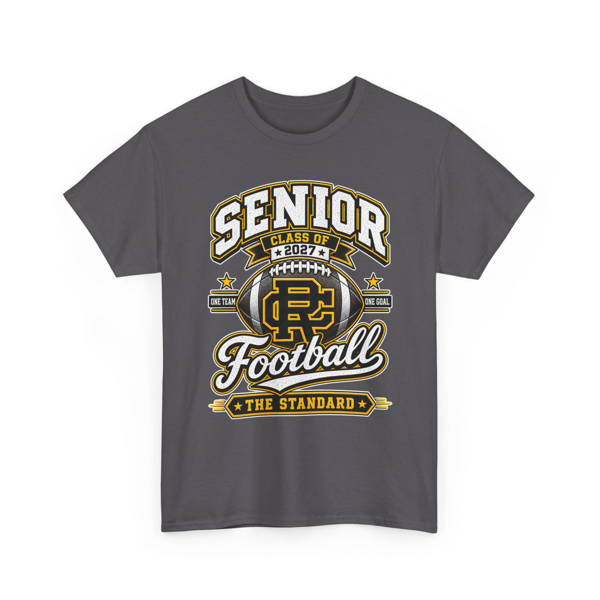 Senior Football T-Shirt — Class of 2025 High School Football Tee