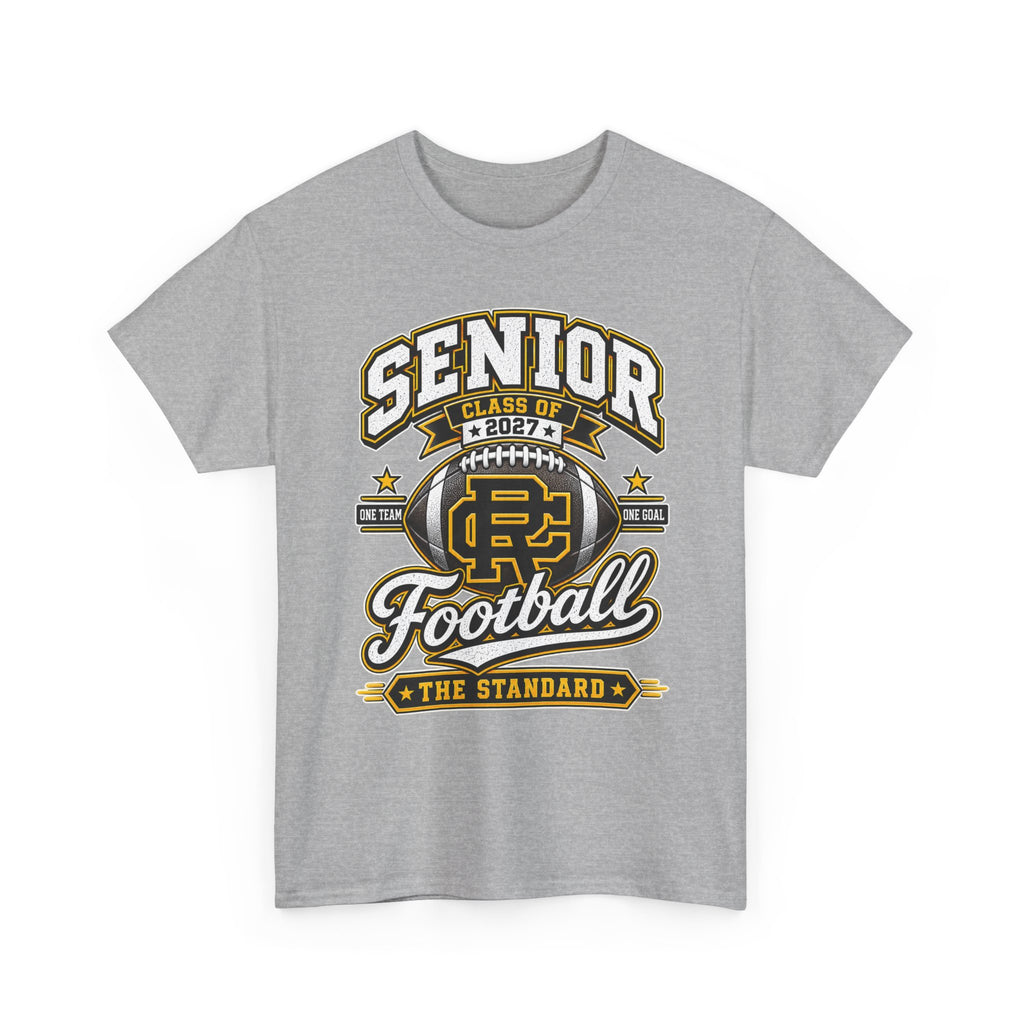 Senior Football T-Shirt — Class of 2025 High School Football Tee