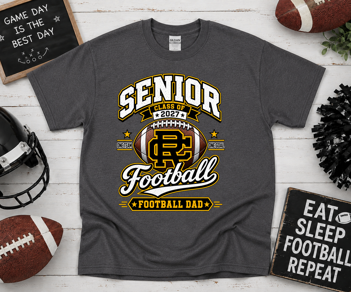 Senior 2027 - Football T-Shirt RCHS