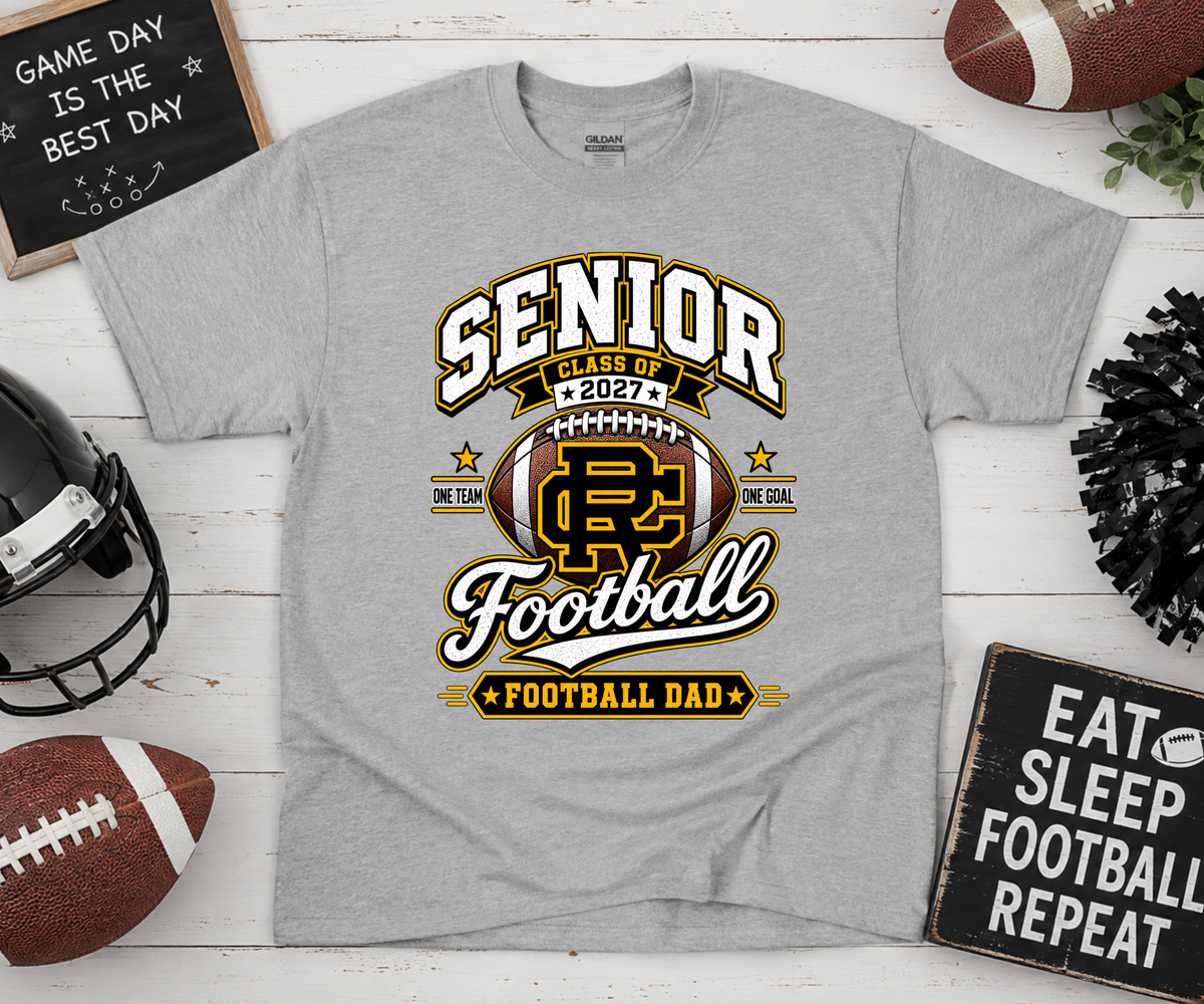 Senior 2027 - Football T-Shirt RCHS