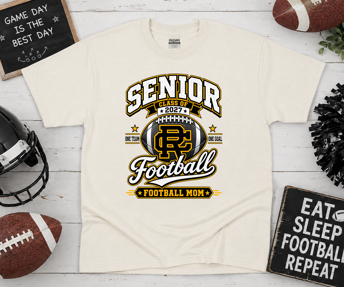 Senior 2027 - Football T-Shirt RCHS