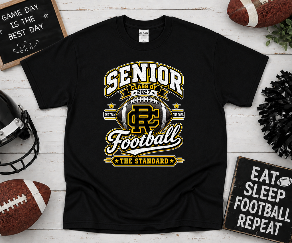 Senior 2027 - Football T-Shirt RCHS