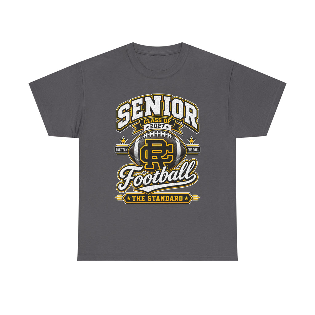 Senior Football T-Shirt — Class of 2025 High School Football Tee