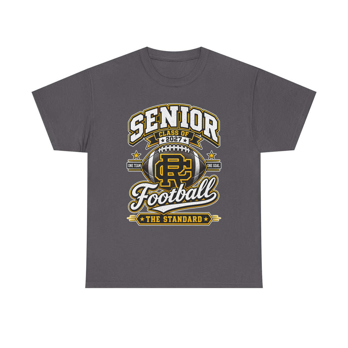 Senior Football T-Shirt — Class of 2025 High School Football Tee