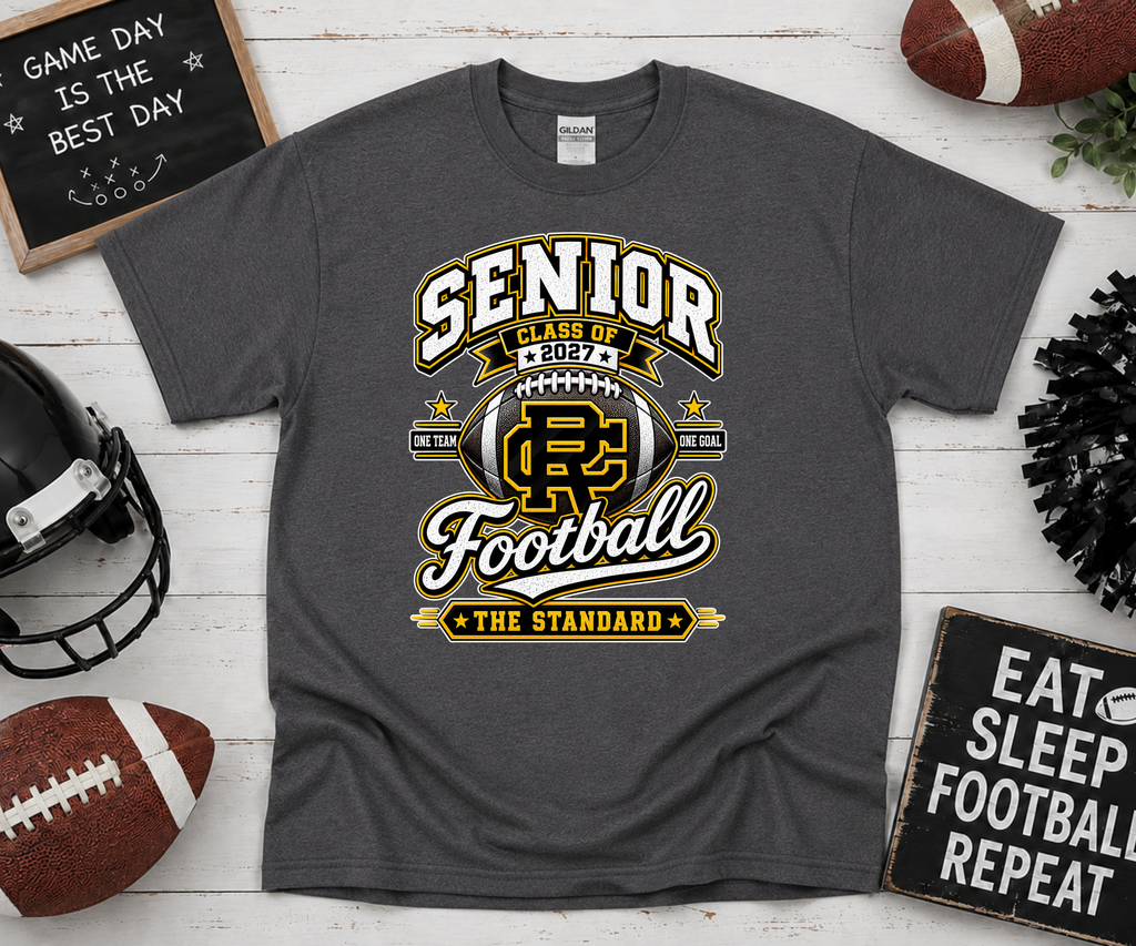 Senior 2027 - Football T-Shirt RCHS