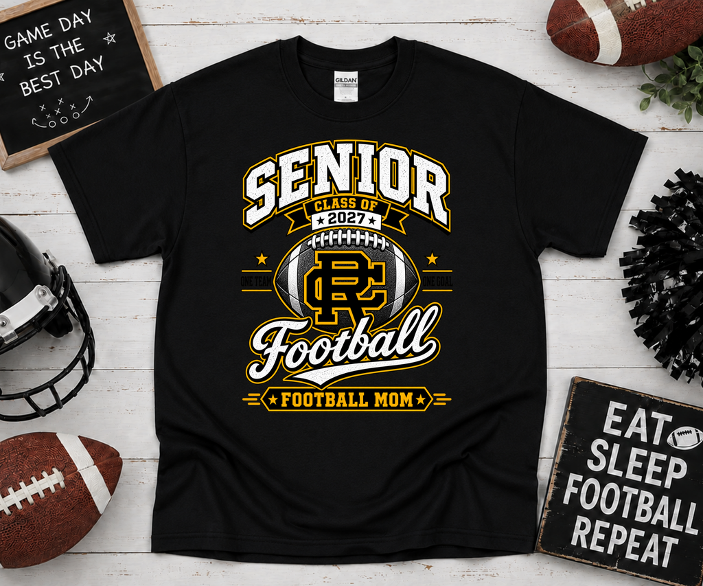 Senior 2027 - Football T-Shirt RCHS